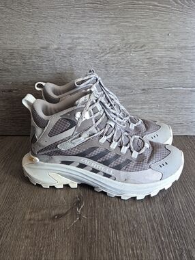 Merrell MOAB SPEED 2 MID Hiking Boots GORE-TEX Vibram Camping Trail Women's 6.5
